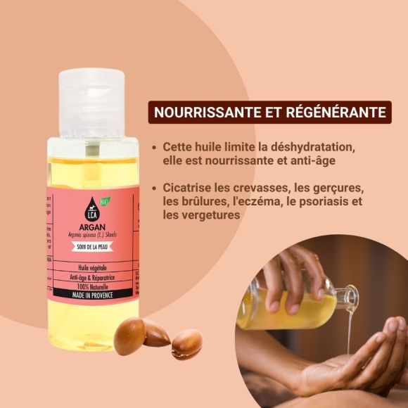 Huile nourrissante et protectrice de Lin bio OWO Créations