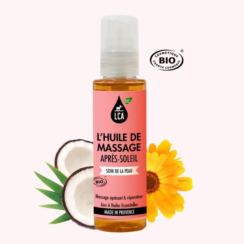 Huile de massage aux huiles essentielles 100ML