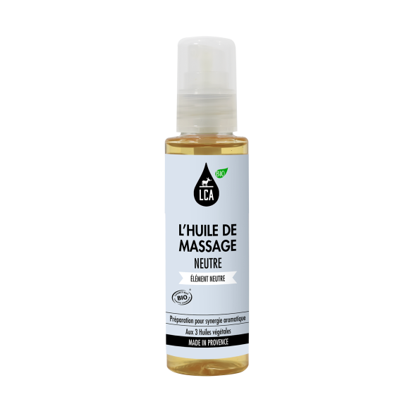 L'Huile de massage Neutre Bio -100ml