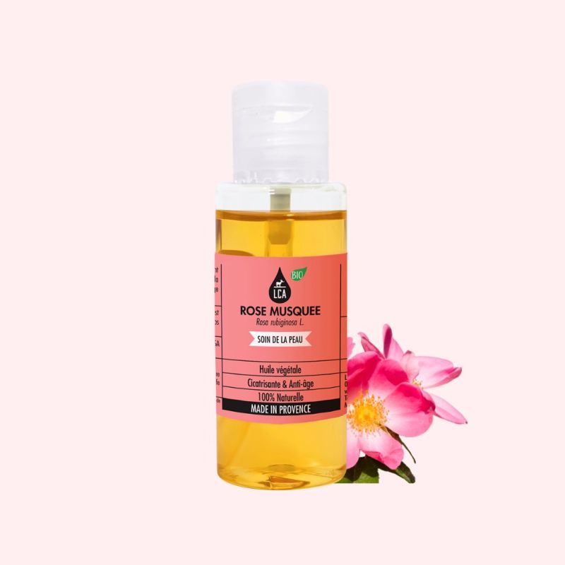 Huile végétale Rose musquée bio lca aroma