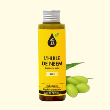 Huile végétale Neem bio