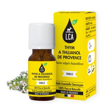 Huile essentielle Thym à thujanol de Provence bio