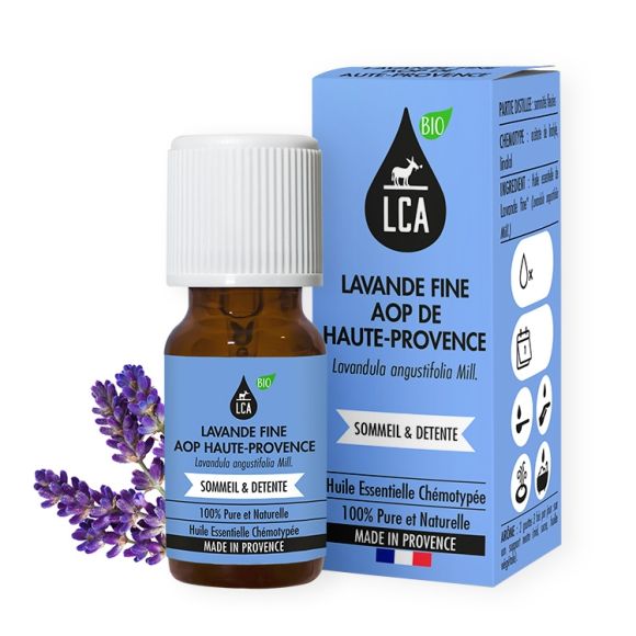 Huile essentielle Lavande fine AOP Haute-Provence bio LCA Aroma