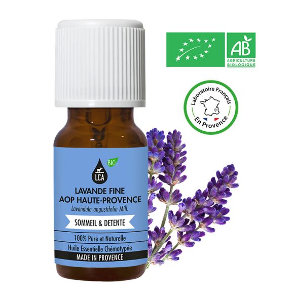 Huile essentielle Lavande fine AOP Haute-Provence bio LCA Aroma
