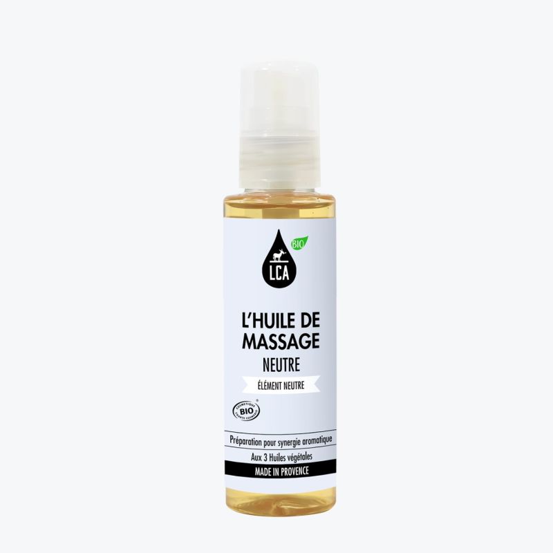 L'Huile de massage Neutre Bio -100ml