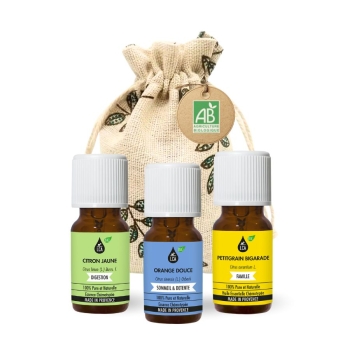 Trio Huiles Essentielles BIO Détente