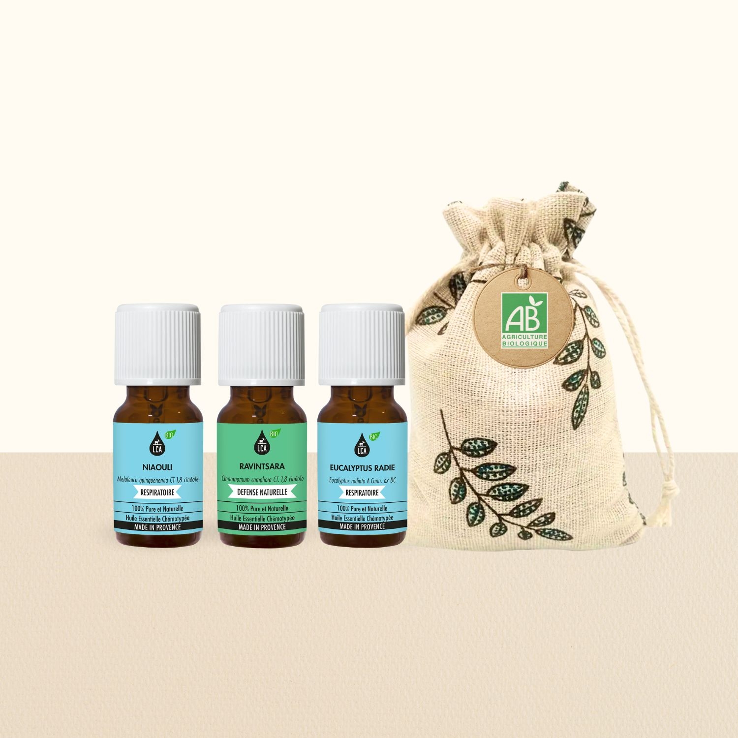 Trio confort respiratoire : Huile essentielles BIO