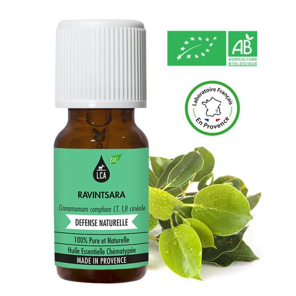 Huile essentielle Ravintsara bio - 10 ml lca aroma