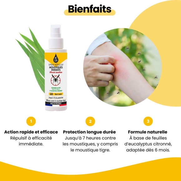 Spray répulsif moustiques 100 ml_bienfaits