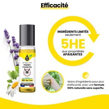 Roll-on Piqûres d'insectes bio 10ml_efficacité