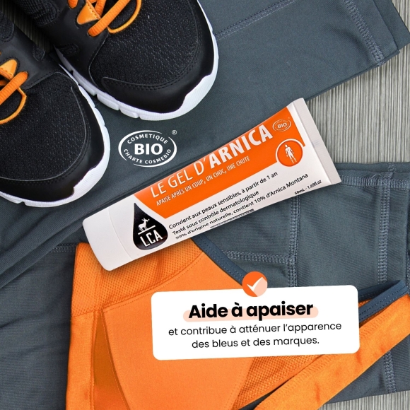 Le Gel Arnica BIO - Coups - Bleus - Petits bobos du quotidien sport