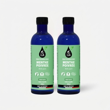 Duo Eau florale de menthe poivrée BIO