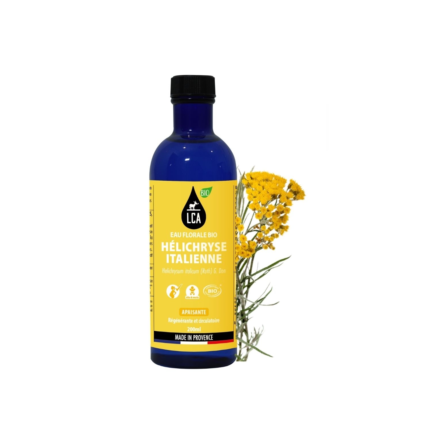Eau florale d'Hélichryse italienne BIO