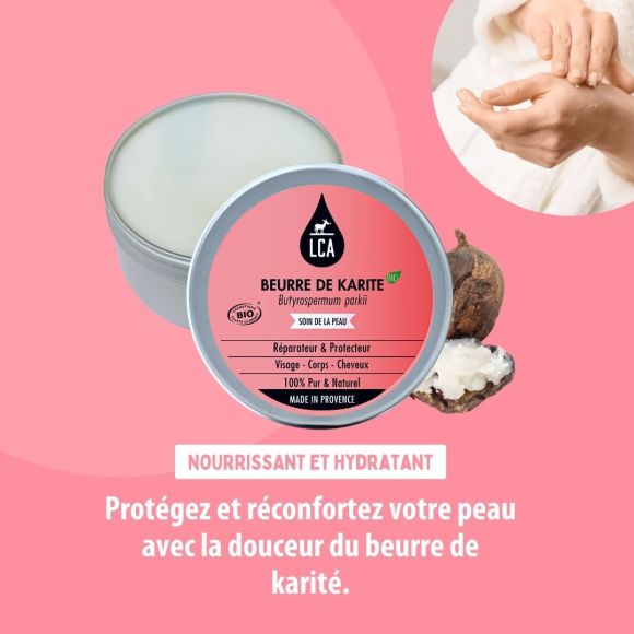 Beurre de Karité Bio - Visage / Corps / Cheveux