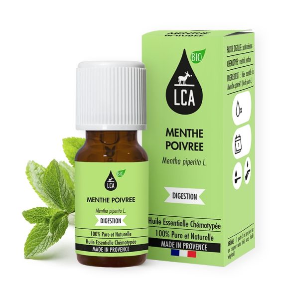 Menthe poivrée Bio - Huile essentielle