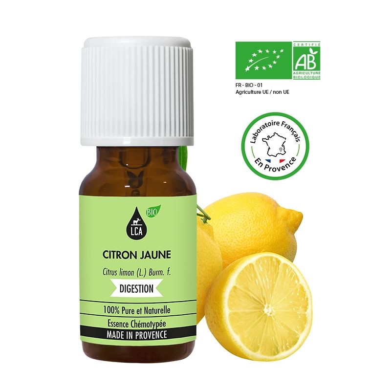 Essence Citron jaune bio