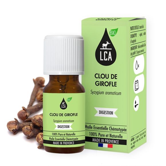 Huile Essentielle de Giroflier (Clou de Girofle) Biologique (14.99$ CAD$) –  La Boite à Grains