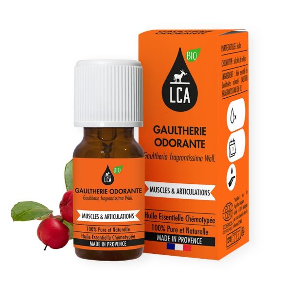 Huile essentielle Gaulthérie odorante Bio HECT 10ml achat vente