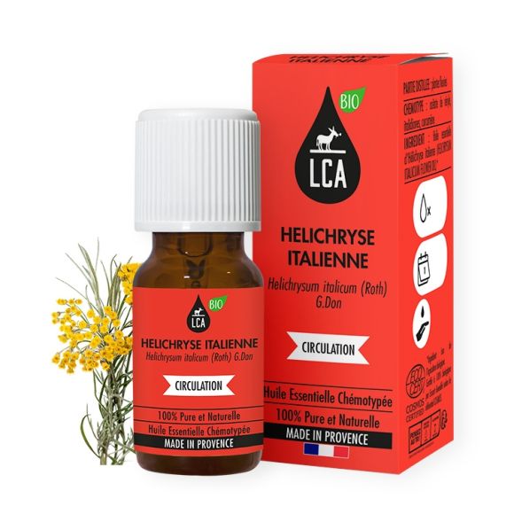 Huile essentielle d'Hélichryse Italienne de Provence bio 2,5ml