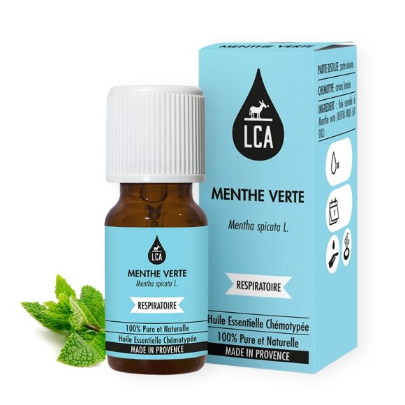 Huile essentielle culinaire de Menthe verte Bio La Comba Aromatica