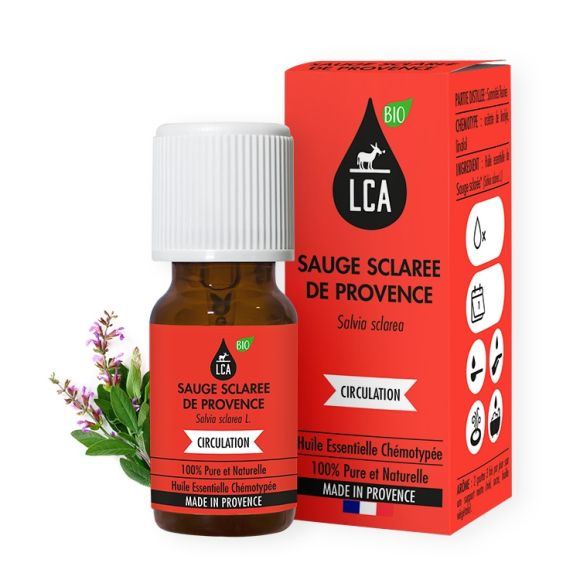 Huile Essentielle Sauge Sclarée BIO - Klarcha