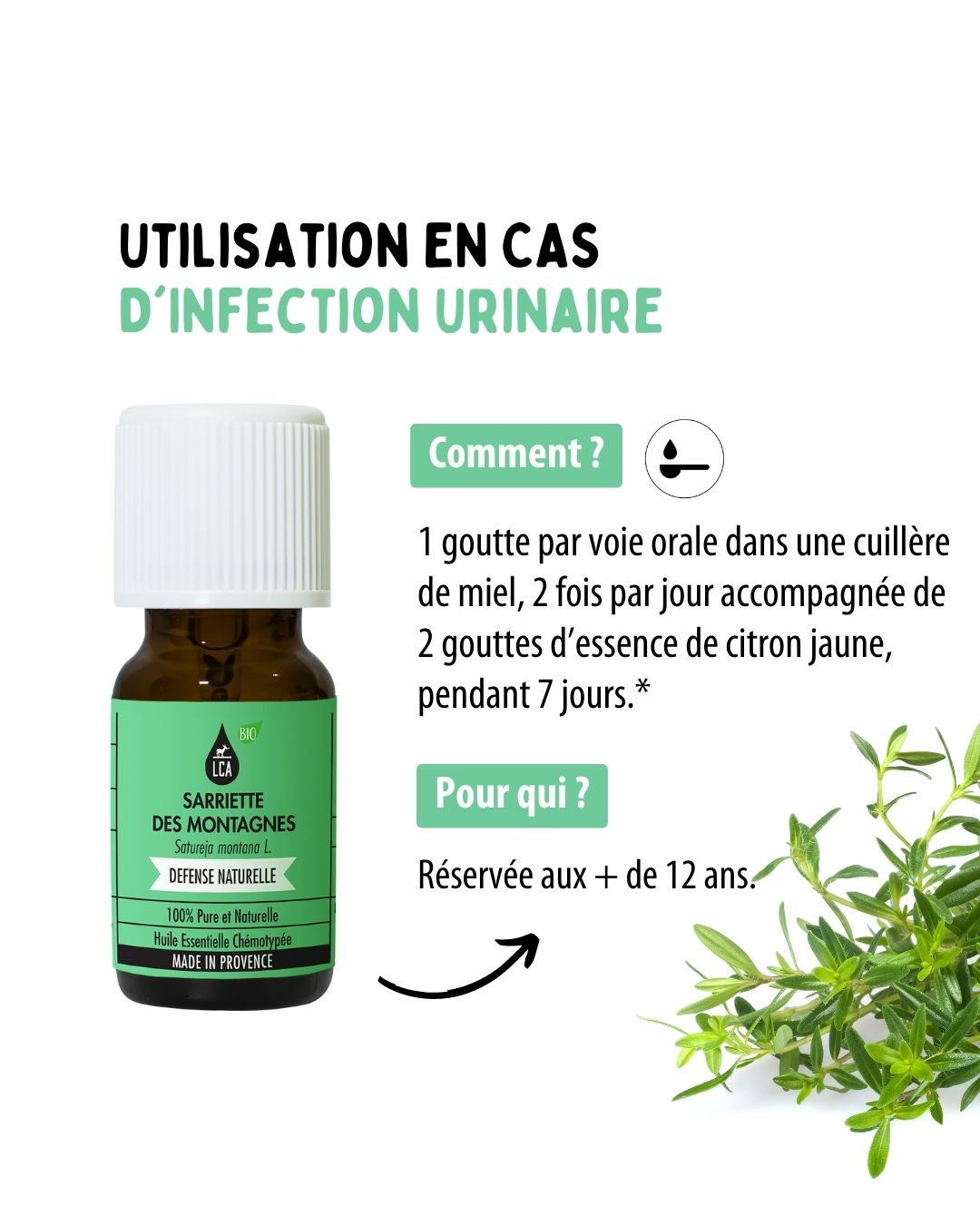 Les infections urinaires parlons-en !