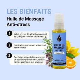 Texture veloutée, odeur apaisante (voire sensuelle…), relaxation immédiate : notre huile de massage anti-stress tient bien ses promesses ! 💙🌿 Les huiles essentielles de marjolaine à coquilles, d’orange douce, de camomille romaine et d’ylang-ylang procurent un apaisement immédiat, tant au niveau psychique que physique. 🌿 Les huiles végétales de pépins de raisins, amande douce et germe de blé assurent un massage délicat grâce à une texture onctueuse, veloutée et nourrissante.L’odeur et la texture de l’huile de massage anti-stress LCA permettent d’induire un état de relaxation complet en quelques minutes seulement. Les tensions disparaissent et laissent place au lâcher-prise dès que les premiers effluves se font sentir. 👉 En massage de part et d’autre de la colonne vertébrale ou sur la voûte plantaire, elle est idéale en fin de journée ou pendant le week-end pour s’octroyer un temps de repos bien mérité !#Aromathérapie #huileessentielle #huilesessentielles #aromatherapy #essentialoil #essentialoils #Provence #Valensole #Plateaudevalsensole #Alpesdehauteprovence #bio #detente #stress #relax #relaxation #massage #naturo #pharmacie #pharmacien #huileparfumée #parfum #marjolaine #ylang